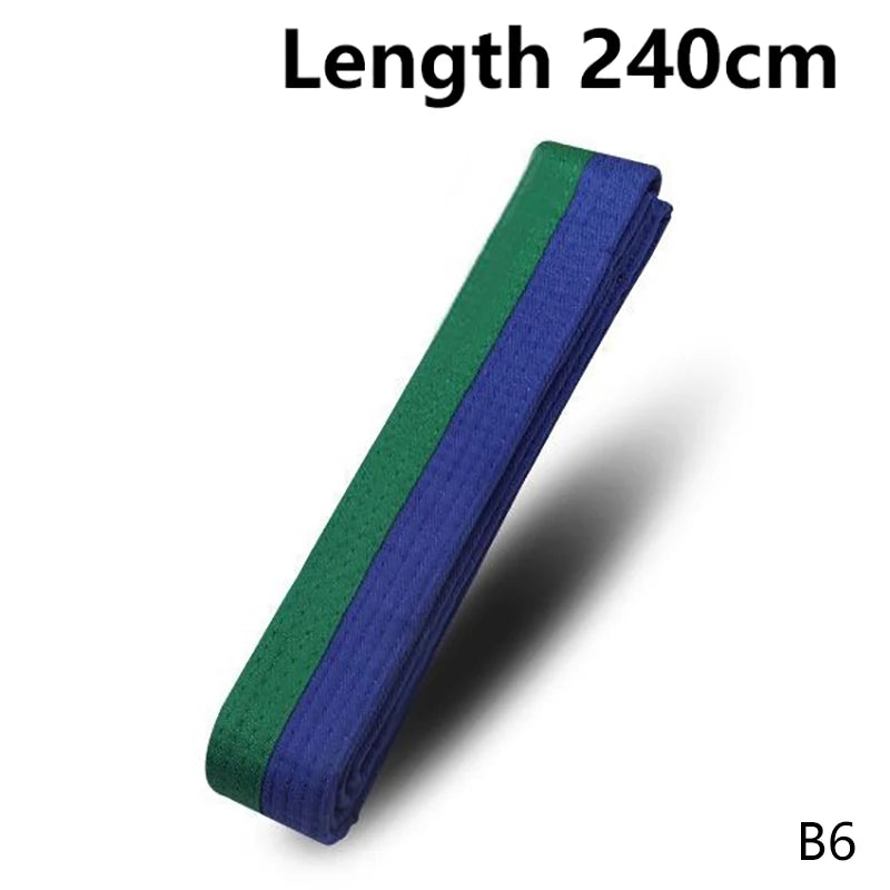 Taekwondo Colored Ranking Belts Cotton Martial Arts Judo Karate TKD Qme B7