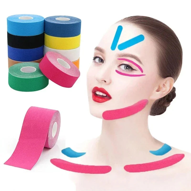 Kinesiology Tape Face V Line Neck Eyes Lifting Wrinkle Remover Qme
