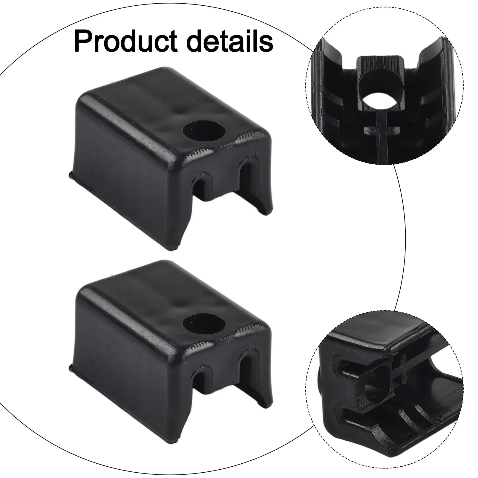 2Pcs 731-04216A Dual Cable Fitting Holder Replacement Fits For Yard Garden Machines 731-04216 Lawn Mower Parts Qme