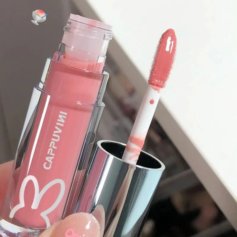 Ice Juice Red Lip Gloss Crystal Mirror Water Light Lip Glaze Grapes Jelly Glass Lip Oil Waterproof Lipstick Clear Tint Makeup Qme