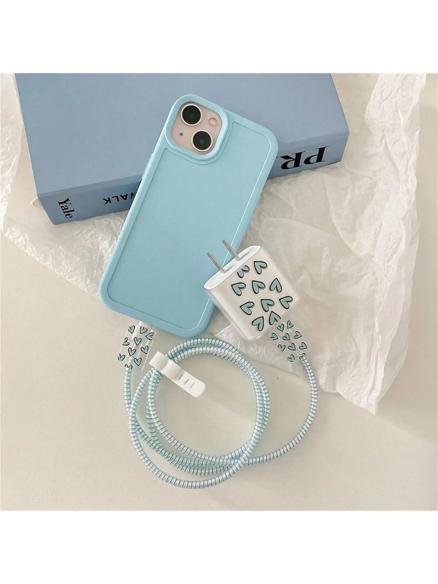 Cartoon Pattern 18w 20w Fast Charging Charger Protective Case Head Qme