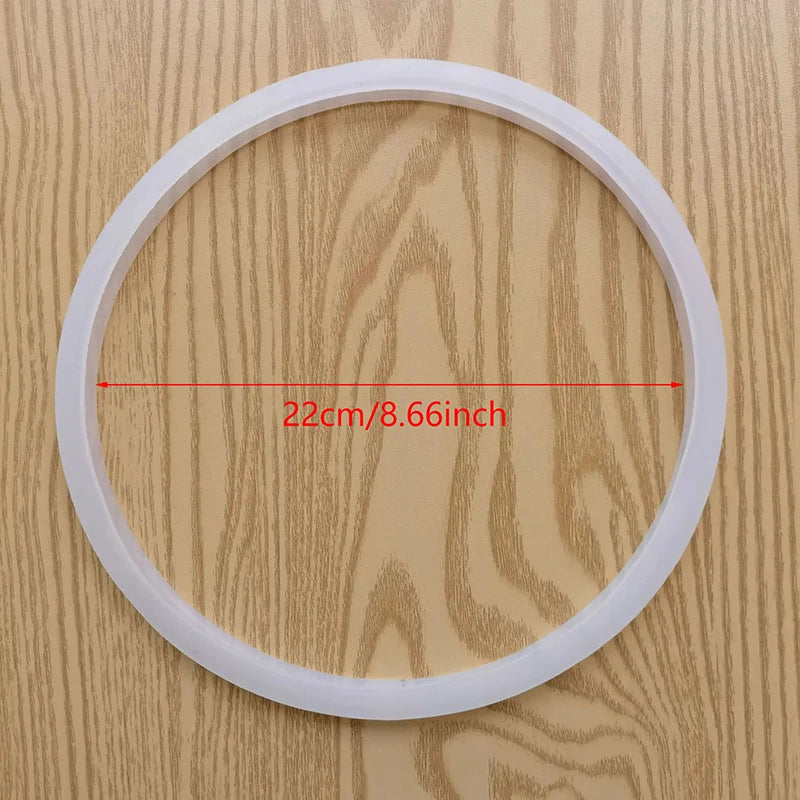 Universal Multi Size Pressure Cooker Sealing Ring Silicone O Ring Replacement Accessory Aluminum Pressure Cooker Qme 22cm