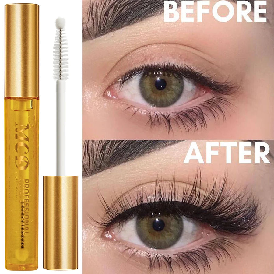 Nourishing Eyelash Eyebrow Enhancer Serum Natural Ingredients Longer Qme