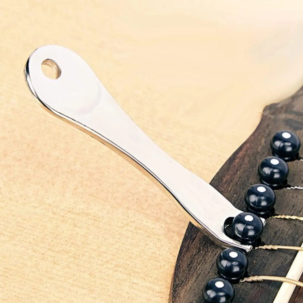 Acoustic Guitar Bridge Pins with Bridge Pin Puller Remover&Guitar Bridge Saddle Nut,Guitar Pegs Replacement Parts and Accessory Qme
