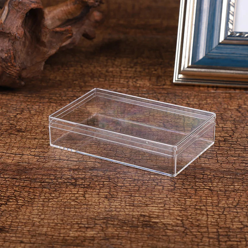 Jewelry Manicure Crystal Mud Packaging Box Organizer Covermini Small Qme