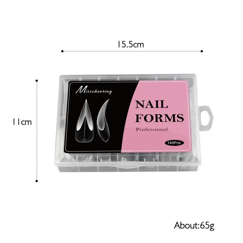 3D Eagle Claw Shape Nail Forms Extension Dragon Acrylic Nails Special Qme onesize