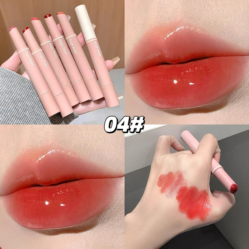 Gege Bear Mirror Lip Glaze Lipstick Moisturizing Effect Long-lasting Qme GX1351-4