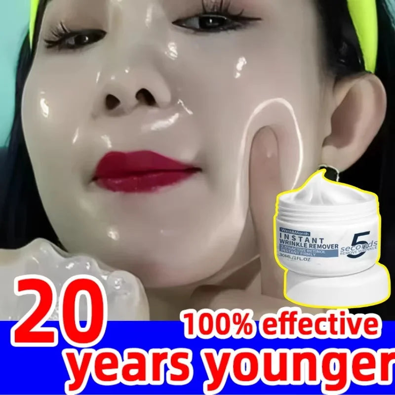 Instant Anti-wrinkle Face Cream Anti Aging Firming Lifting Fade Fine Lines Whitening Moisturizing Brighten Tighten Replenishes Qme