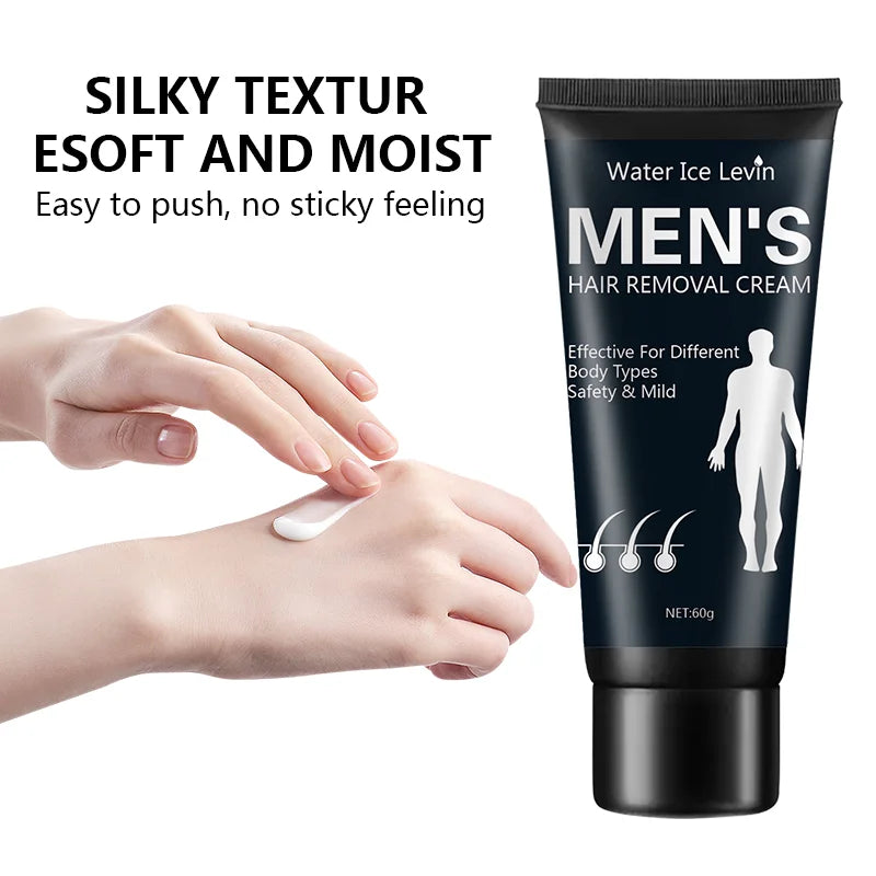 Hair Removal Cream, Quick Removal in Five Minutes, Wipes Clean, Moisturizing and Nourishing, No Black Spots, Long-Lasting Effect, Suitable for Hair Removal on the Entire Body, Hypoallergenic, Unisex Qme