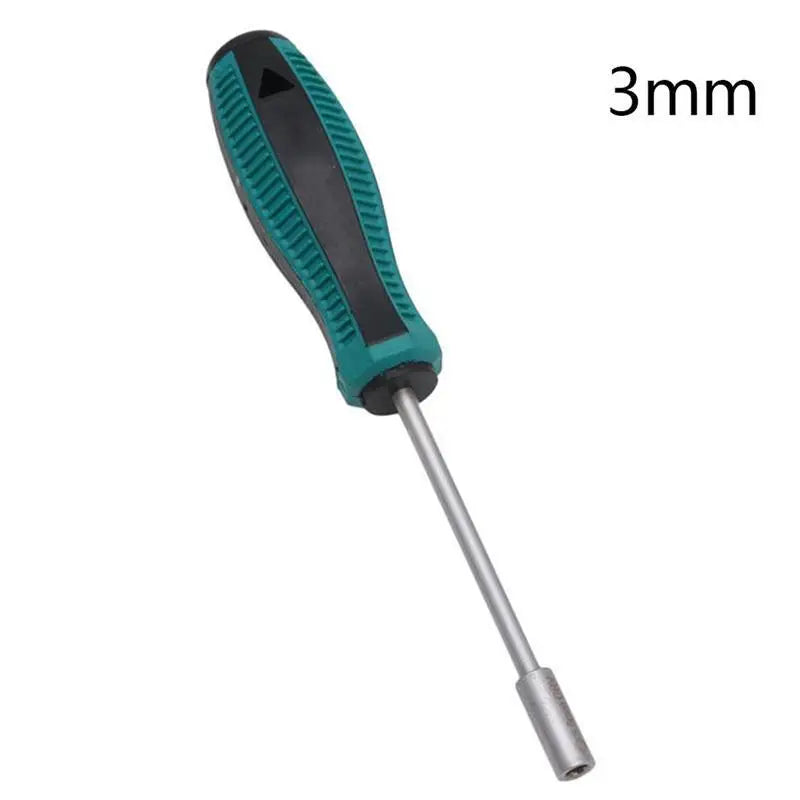 Metal Hexagonal Socket Screwdriver Manual Tool Wrench 3- Qme 3mm