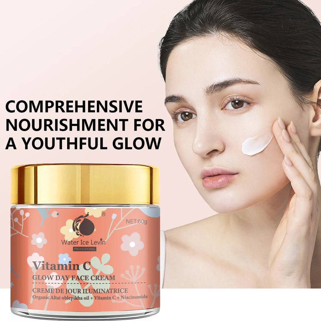 Natural Moisturizing and Nourishing Face Cream with Organic Sunflower Seed Oil, High Vitamin Content, Antioxidant, Lightweight Texture, Absorbs Well, Suitable for Sensitive Skin Qme