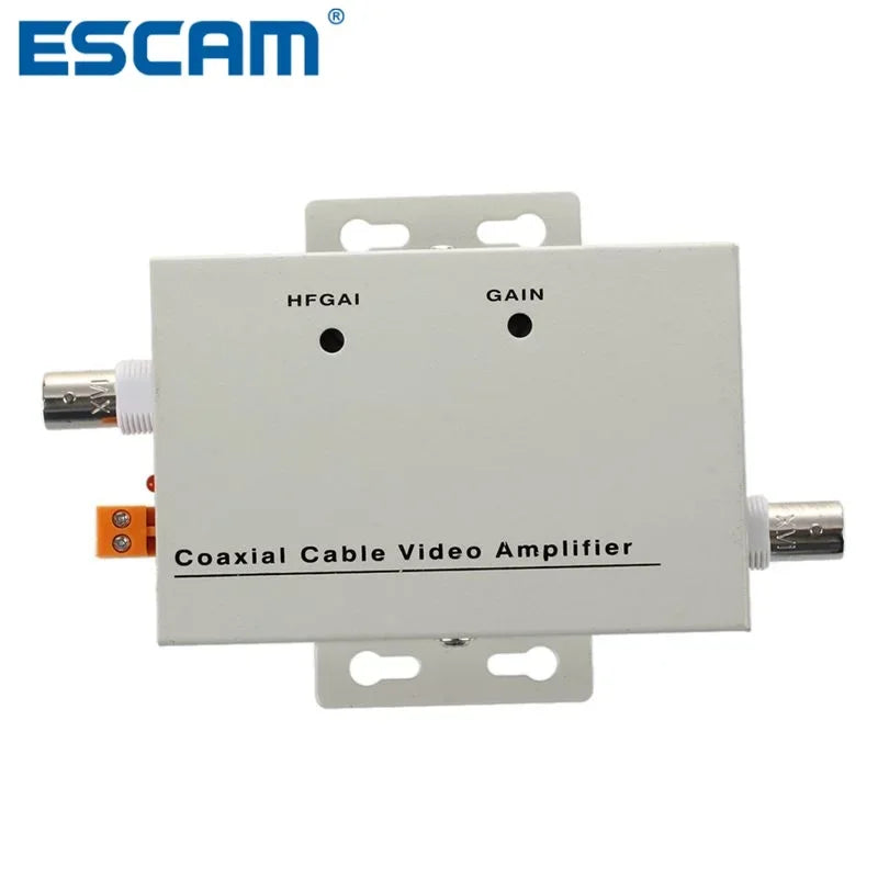 ESCAM BNC Coaxial CCTV Video Balun Amplifier for Camera Qme China Mainland