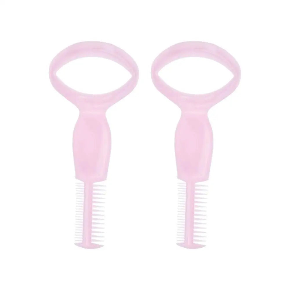 Plastic Portable Mascara Shield Applicator Eyelash Guide Aids Lashes Qme B