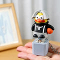 Cartoon Chicken Fidget Toy Keychain Sound Light Effects Sensory Qme Default Title
