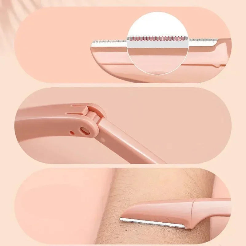 Eyebrow Trimmer Ladies Face Shaper Shaver Facial Epilators Women Qme