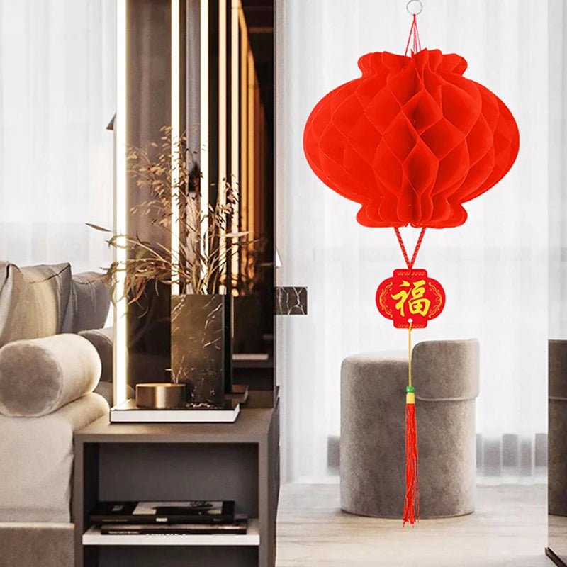 Lantern Hang Pendant Waterproof Festival Lanterns Decoration 2023 Qme