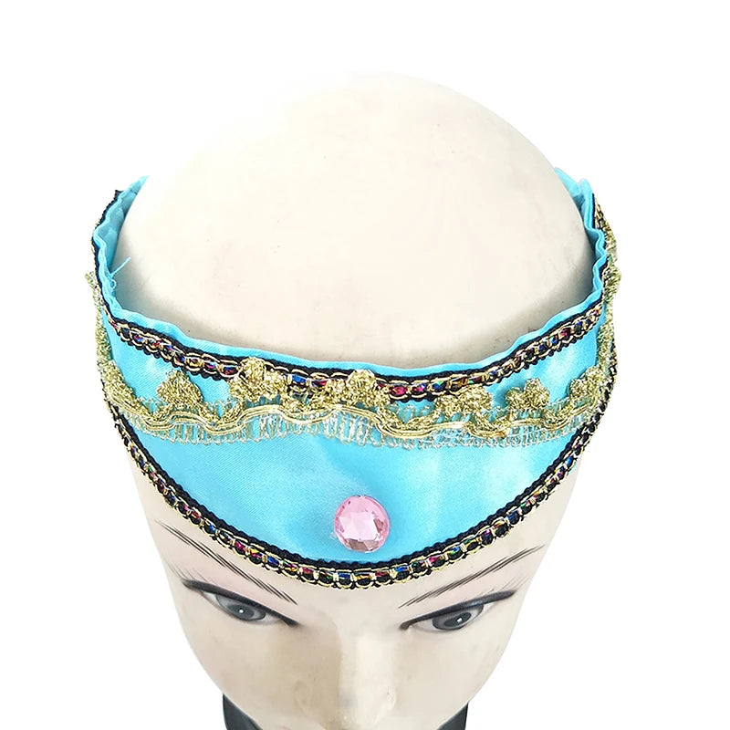 Captivating Jasmine Blue Crystal Headbands Girls Ideal Arabian Qme