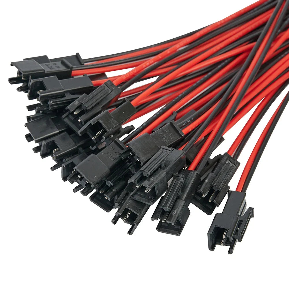 Wire Connector 2Pin JST SM Connector 22 AWG Adapter Female Vandesail 2.2mm/0.09" 20 Pairs Quality New Practical Qme