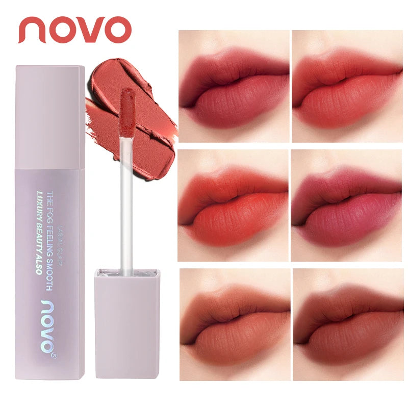 Lightweight Velvet Matte Lipstick, Resistant Liquid Lip Gloss, Moisturizing, Waterproof, Silky Smooth Texture, Easy To Apply Qme