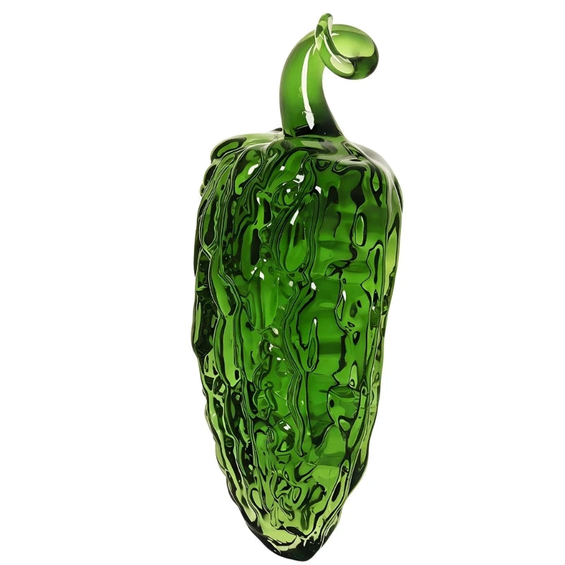 Home Display Crystal Vegetable Figurine Shelf Placement Desk Use Qme B CN