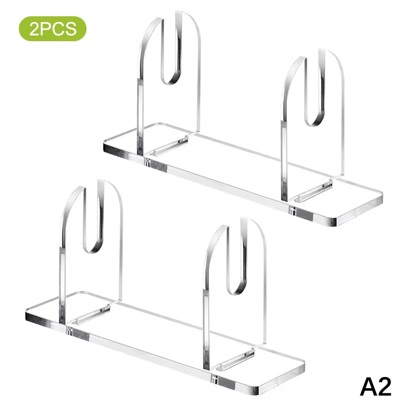 1 Japanese Chinese Hand Fans Acrylic Fan Display Stands Foldable Qme A2