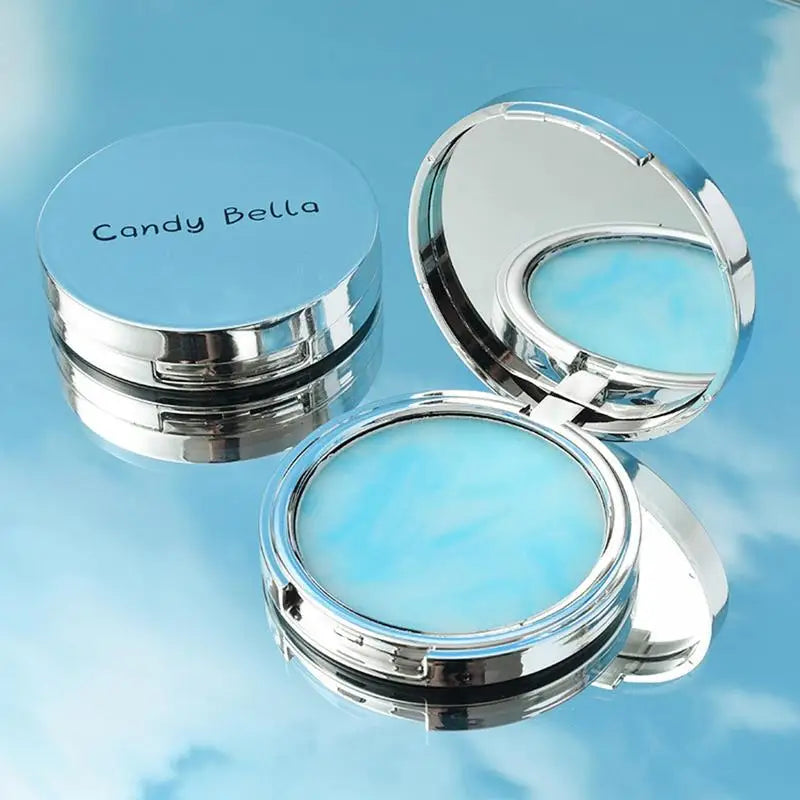 Face Setting Powder Puff Smooths Translucent Candy Bellaa Cosmetics Qme