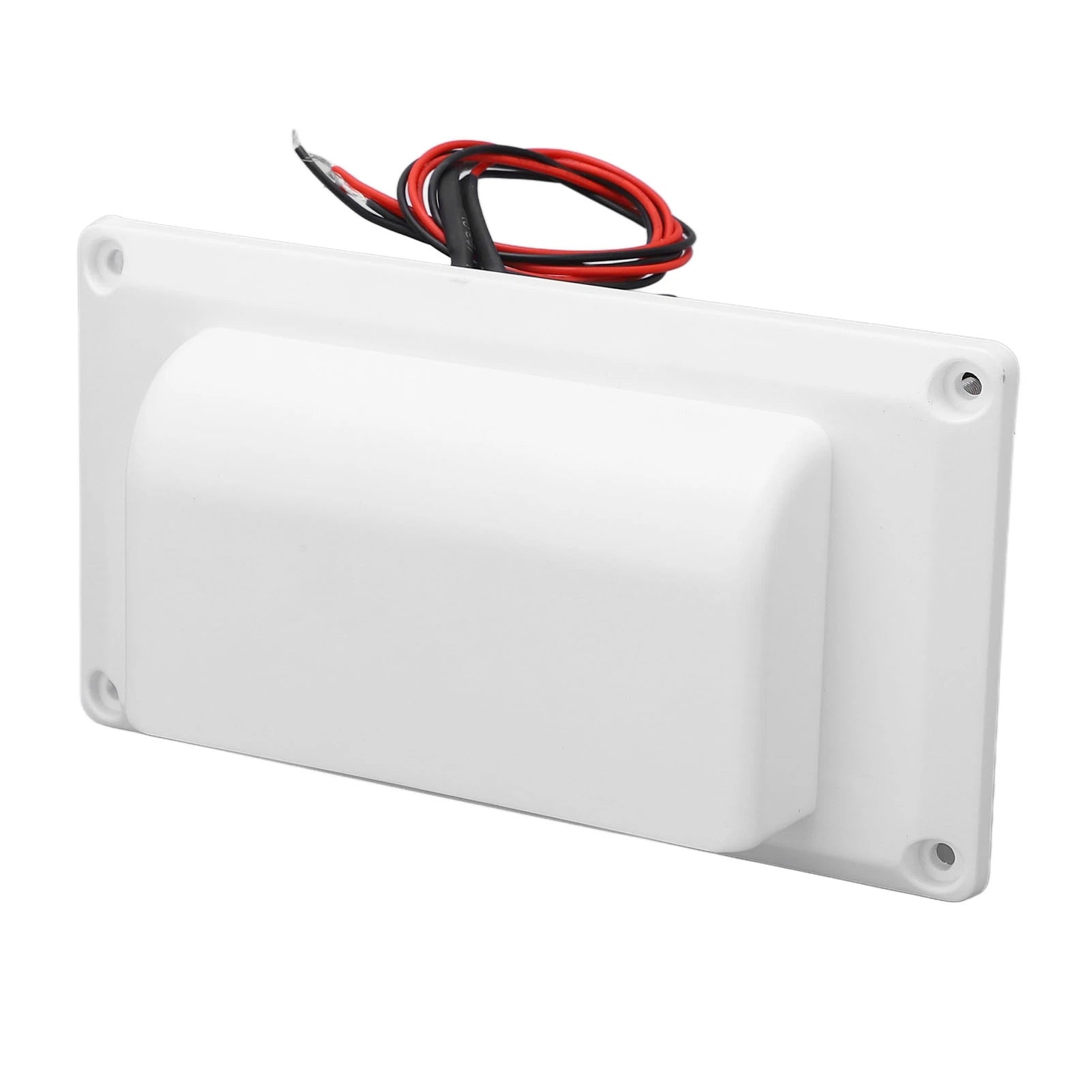 Motorhome Side Air Vent Fan RV Exhaust Fan 12V Motorhome Side Air Vent Fan High Efficiency for Trailer Boat Qme WHITE
