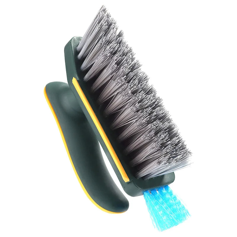 Household Multi-functional Gap Brush Floor Seam Scraping Integrated Qme green