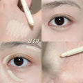 Fair Color Matte Brighten Concealer Pen Eyebag Dark Circles Concealing Stick Sponge Head Precision Concealer Pen With Sharpener Qme 01 Fair color