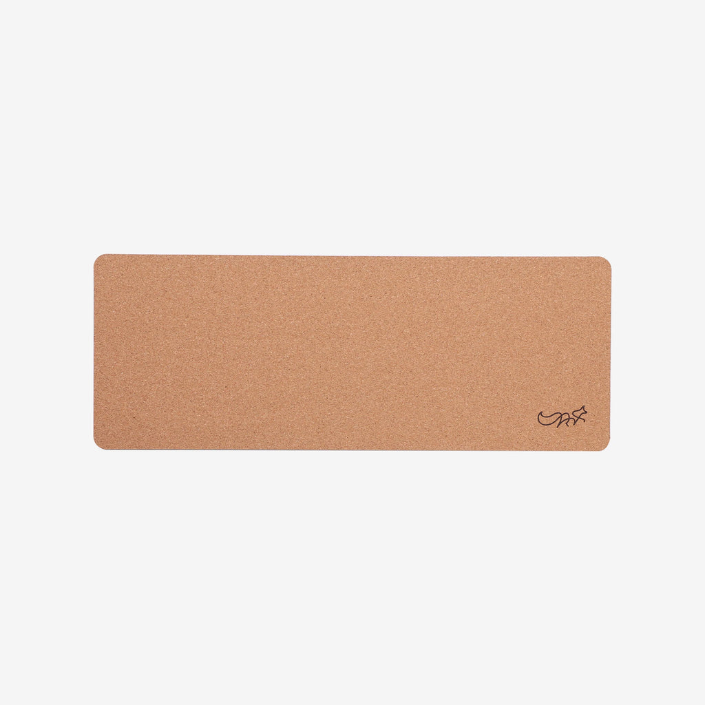 Chosfox Cork Keyboard Pad Custom Thicken Silent Shock Absorption Keyboard Cork Desk Pad Gaming Mechanical Keyboard Accessories Qme 80 layout