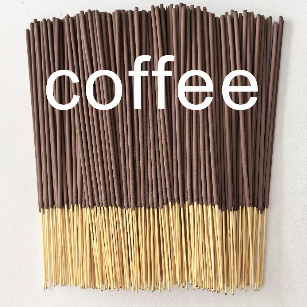 High-Grade Coffee-Scented Incense Sticks, Made of Natural Fragrance Powder, a Must-Have for Home with Long-Lasting Fragrance Qme