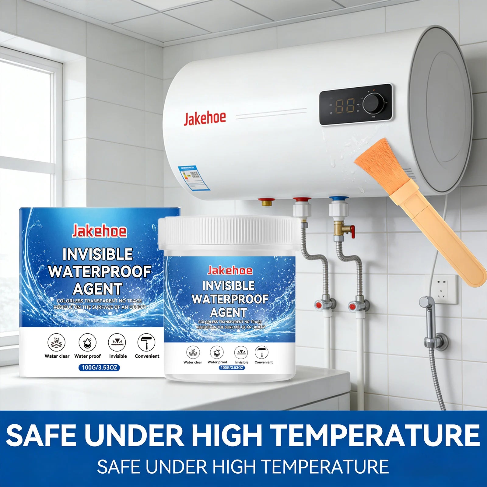 Invisible Waterproofing Agent Transparent Traceless Lasting Waterproof High Temperature Resistance Convenient Insulating Sealant Qme