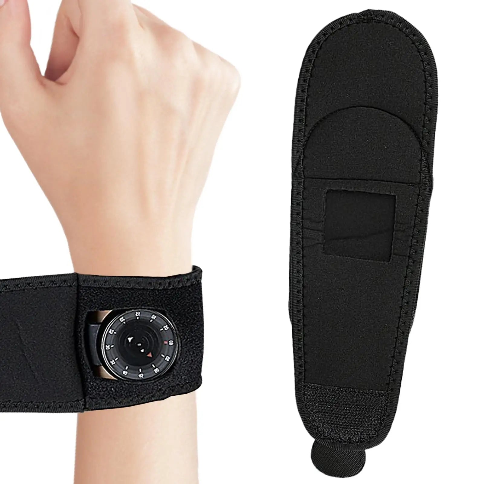 Wrist Watch Cover Protector Watch Band Cover for Men Sweat Proof Weatherproof Shock Absorption Armband Wrap for Teens Running Qme