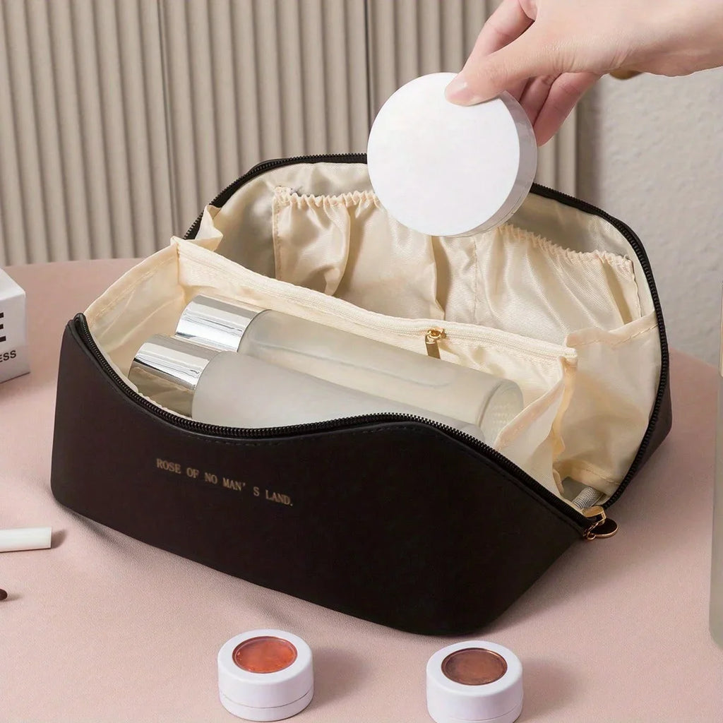 Makeup Organizer Female Toiletry Bag Make Up Case Storage Pouch Qme