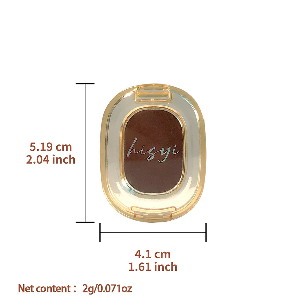 Matte Single Eyeshadow Brown Eye Brightening Face Conceal Qme