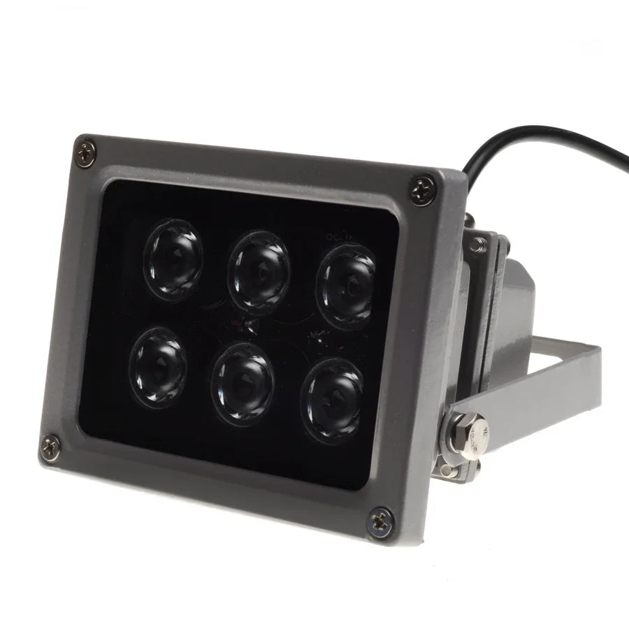 ESCAM CCTV LEDS IR illuminator infrared lamp 6pcs Array Led IR Outdoor Waterproof Night Vision CCTV Fill Light for CCTV Camera Qme