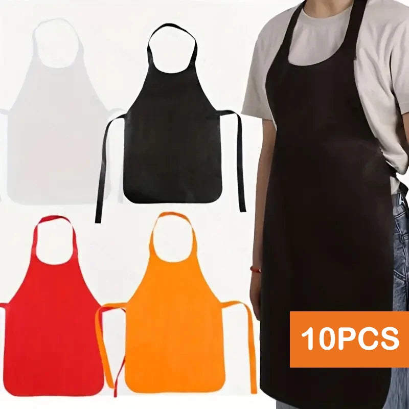 Anti-fouling Breathable Cooking BBQ Waiters Hairdressing Disposable Qme