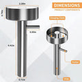 CC11Falafel Spoon Hole Professional Stainless Steel Food Grade Qme A