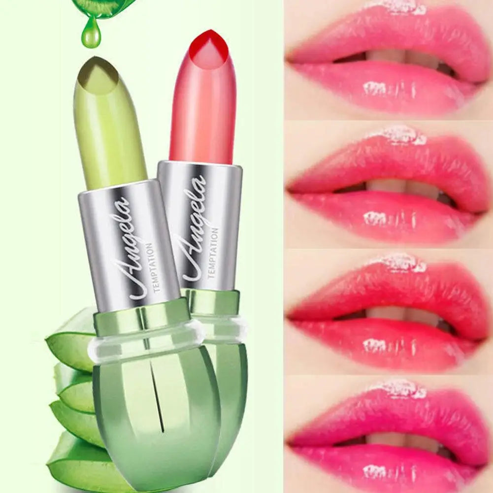 Crystal Jelly Lipstick Magic Changing Moisturizing Temperature Lip Qme