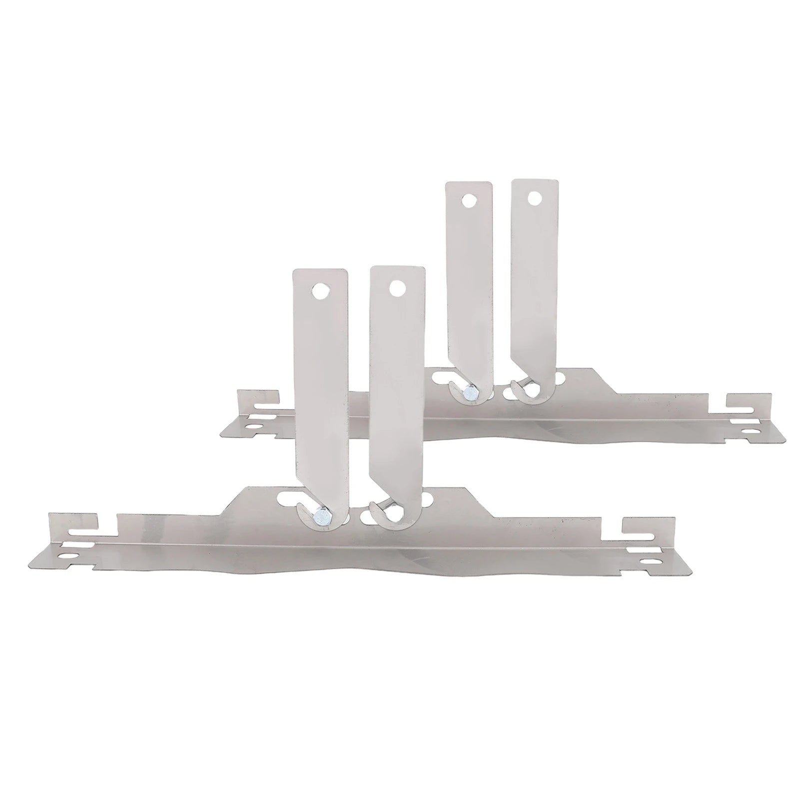2Pcs Car Wheel Alignment Tool Plate Stainless Steel Measurement Wheel Alignment Tool for Trucks, Off road Vehicles, Coupes Qme