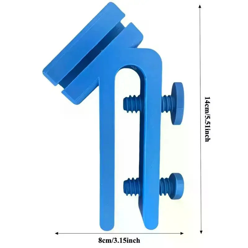 1PC Adjustable Plastic Water Pipe Clamp Curved Design Multifunctional Heavy Duty Hose Holder Easy Install Mounting Clip Qme