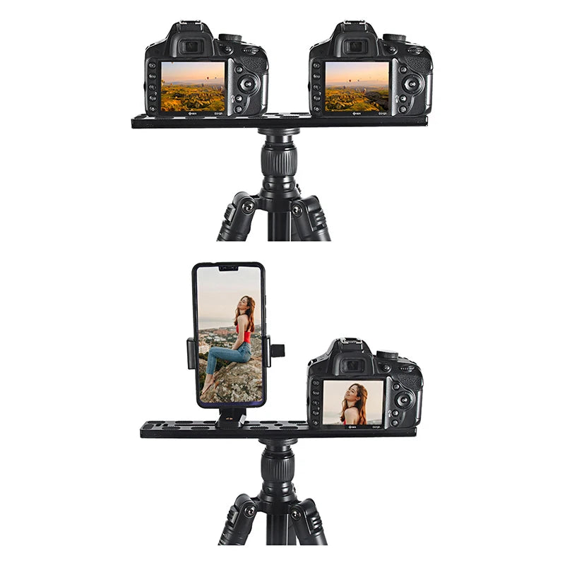 1 4 Screw Tripod Quick Release Adapter Aluminum Alloy Designed Qme