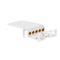 1PCS POE Switch 4-Port Gigabit 48V Cascading Repeater 1 Input 4 Output Waterproof Box Qme Indoor style