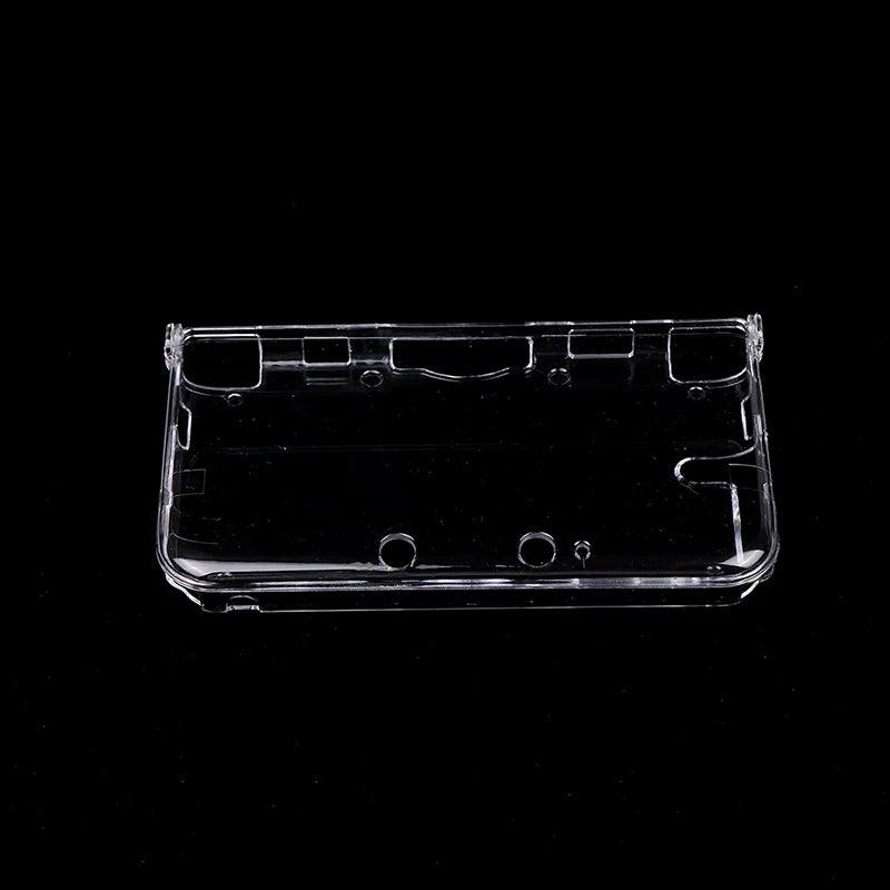 Clear Crystal Cover Hard Shell Case 3DS XL LL N3DS Qme
