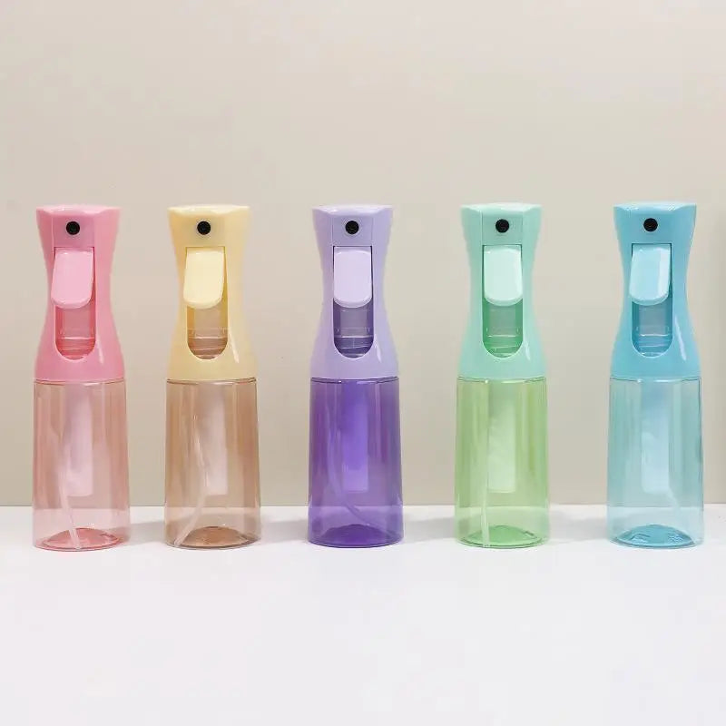 200/300ML High Pressure Continuous Spray Bottle Travel Reusable Sub Packaging Bottle Beauty Plant Watering Spray Bottle Qme