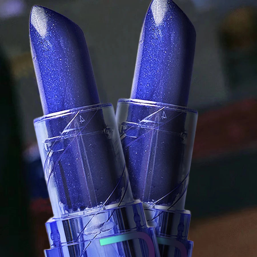 Blue Rose Lipstick Temperature Changing Lipstic Moisturizing Female Qme