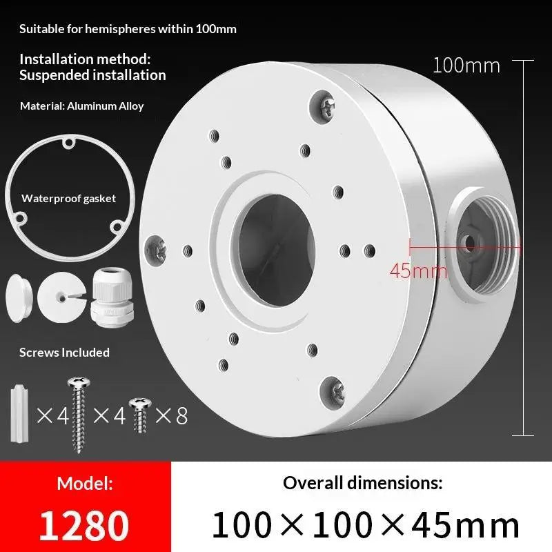 CCTV Security Camera Waterproof Junction Box Universal Plastic Mount Qme A9