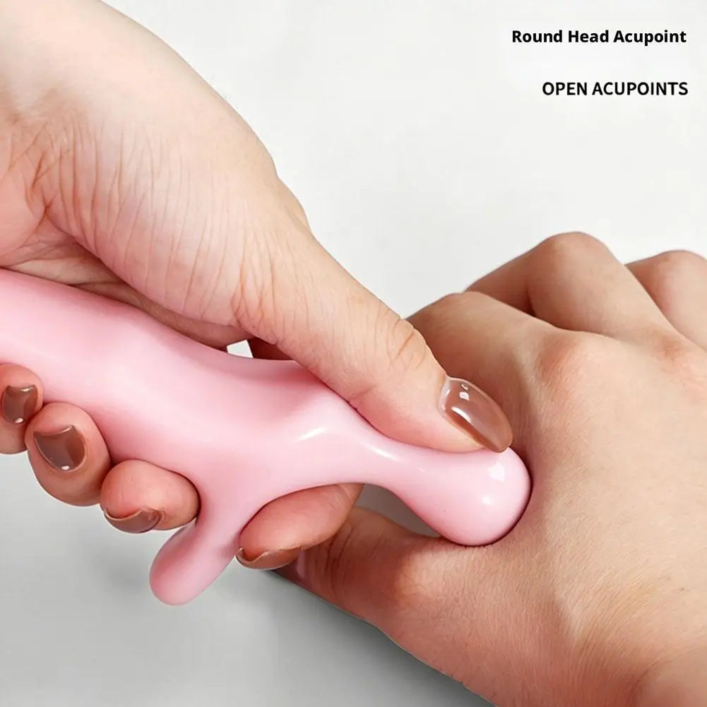 Manual Trigger Point Massage Tool Thumb Saver Deep Tissue Whole Body Qme