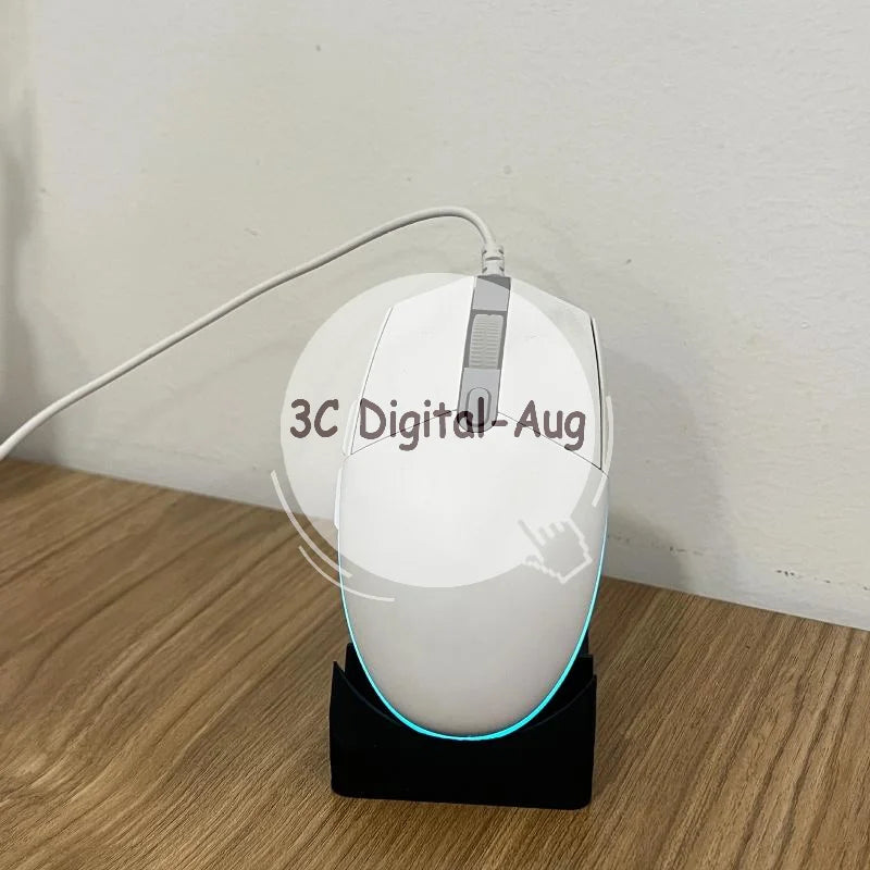 Wear-resistant 3D Printed Mouse Stand Lightweight Desktop Monitor Qme
