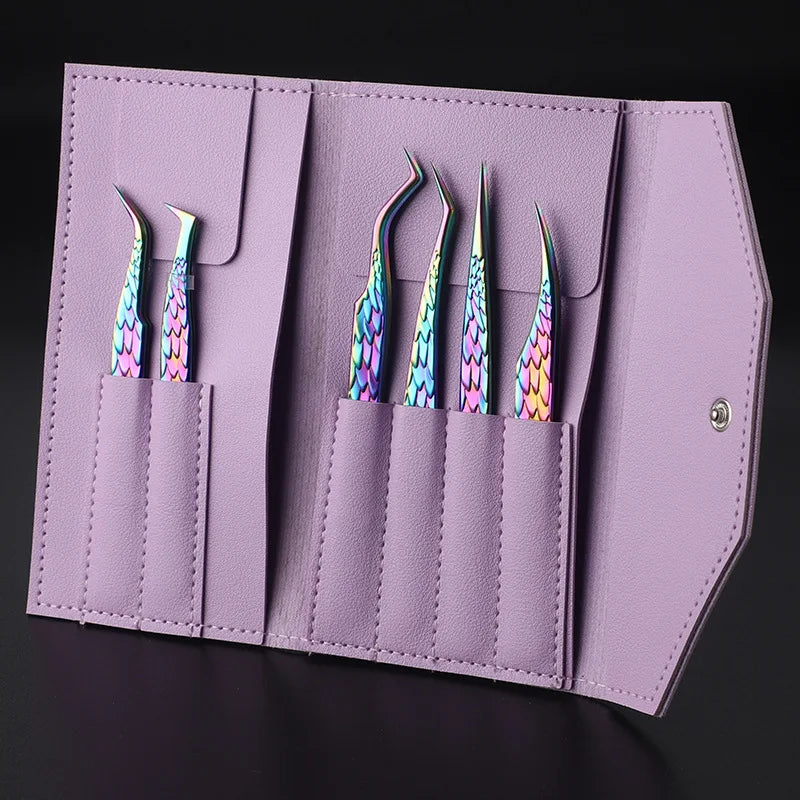 High-precision False Eyelash Tweezers Beginner Fake Extension Qme 04